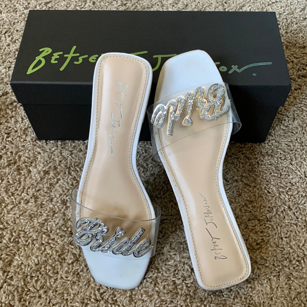 Betsy Johnson Bride Sandals